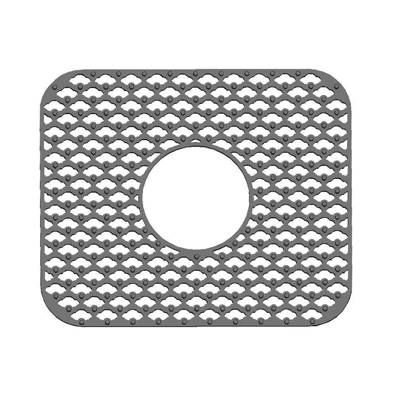 Silicone Sink Protector Folding Non Slip Sink Mat Rear Drain