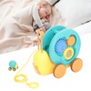 Crawling Snail Musical Toy Sound Lights Improve Coordination Walking Snail