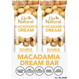 Go Natural Macadamia Dream Bars 16x50g