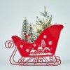 Mini Elk Sled Decoration Christmas Decorations Sleigh Car