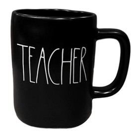 Rae Dunn by Magenta Black Ceramic Mugs (Teacher)