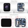 Waveshare RP2040 Microcontroller Development Board 1.69inch Touch LCD, Based on