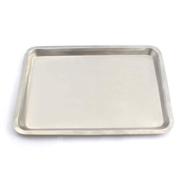 AAProTools Stainless Steel Instrument Tray 8-5/8" X 6-5/8" X 1/2" Piercing Tattoo Instrument