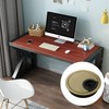 2-Pack 60mm Desk Grommet, Cable Management Plug for Office, Home