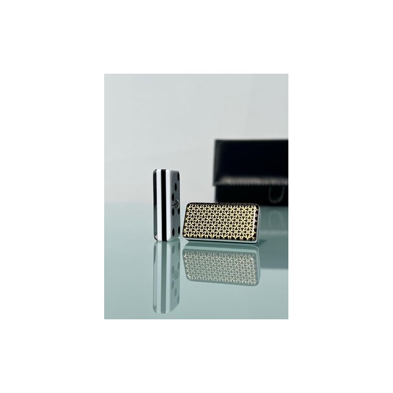 Domino Profesional Rombos Dorado