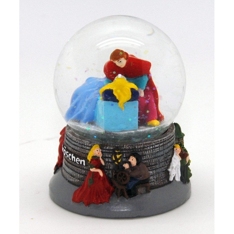 30037 Sleeping Beauty Fairy Tale Snow Globe 65 mm