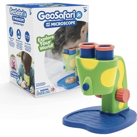 Educational Insights GeoSafari Jr. My First Kids Microscope Toy, Preschool Science, STEM Toy, Classroom Must Haves, Ages 3+