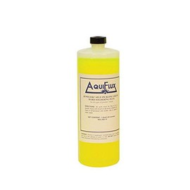 Aquiflux Self Pickling Flux for Precious Metals Gold Silver Jewelry and Hard Soldering 32 Oz (1 Quart)
