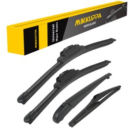 MIKKUPPA 22"/21"/11"/12" Windshield Wiper Blades - Replacement for 2014-2023 Jeep Grand Cherokee - Original Factory Quality Front and Rear Wipers Blade Set for My Car - U/J Hook (Pack of 4)
