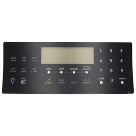 Supplying Demand 316419828 2026224 Range Black 28 Button Clock Overlay Replacement