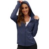 We1Fit Women's UPF 50+ Sun Protection Jacket Hooded Zip Up