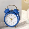 YYDS 大音量 うるさい 爆音 目覚まし時計 アナログ 置き時計 おしゃれ 振動 目覚まし