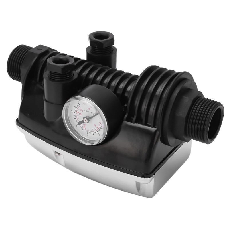 Water Pump Controller Silver Waterproof ABS Housing Intelligent Automatic 10A