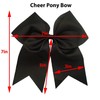 Kenz Laurenz Kenz Laurenz 7" Jumbo Cheer Bow Big Hair