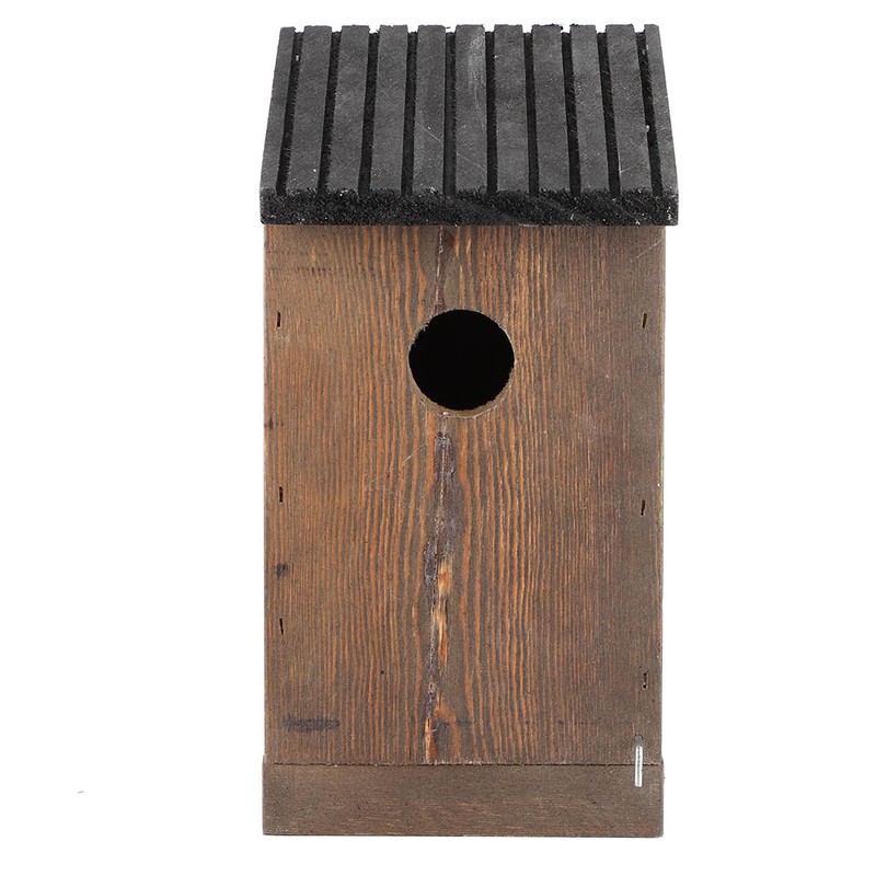 Hanging Wooden Bird House DIY Breeding Parrots Bird Nesting Box