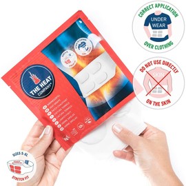 THE HEAT COMPANY Heat Wraps - 3 Pieces - Extra Warm - 12 Hours Pleasant Warmth