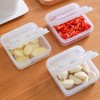 Typutomi 2 Pack Sliced Cheese Container for Fridge, Clear Plastic