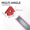 Multi-Angle Welding Magnet for Holding Ferrous Sheets and Tubes in