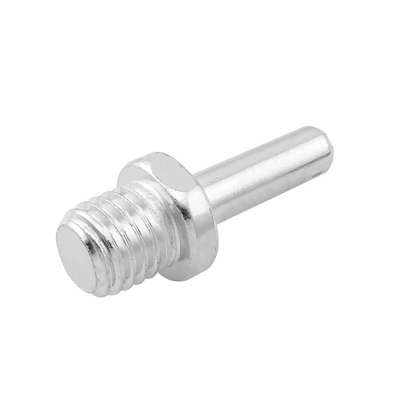 ZYAMY 2PCS Core Drill Adapter 3/8 Round Shank to 5/8-11