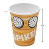 Fun Express Volleyball Party Paper Cups - 8 Pieces