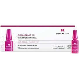 Sesderma. Acglicolic 20 Anti-Edad Efecto Flash 10X1,5Ml Ampollas. 1500 g