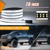 Nilight 2PCS 70 Inch Emergency Strobe Light Strip with Controller