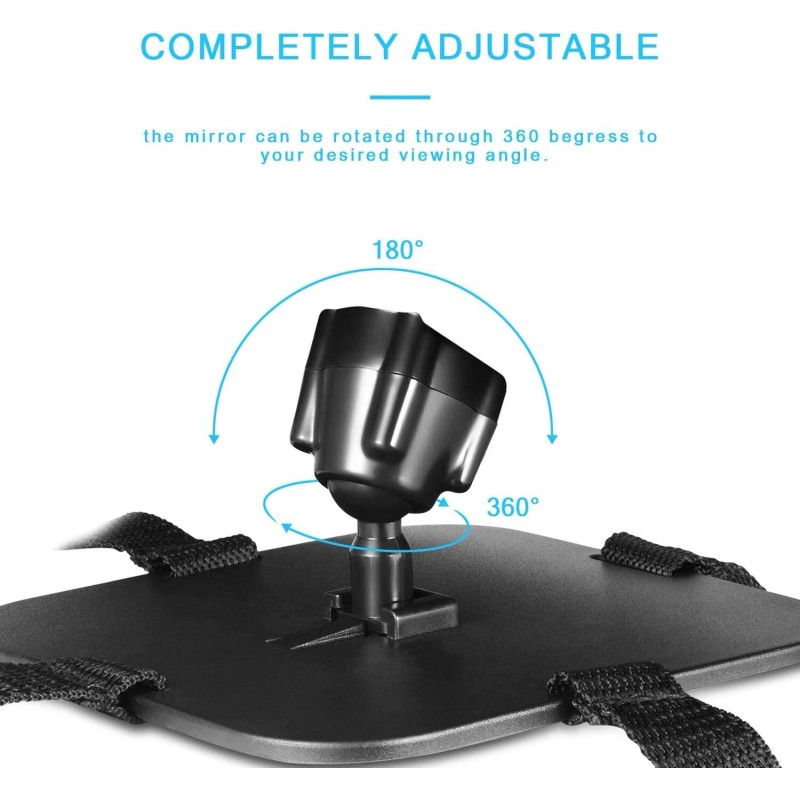 DARVIQS Baby Car Mirror DA-M-01 - Black