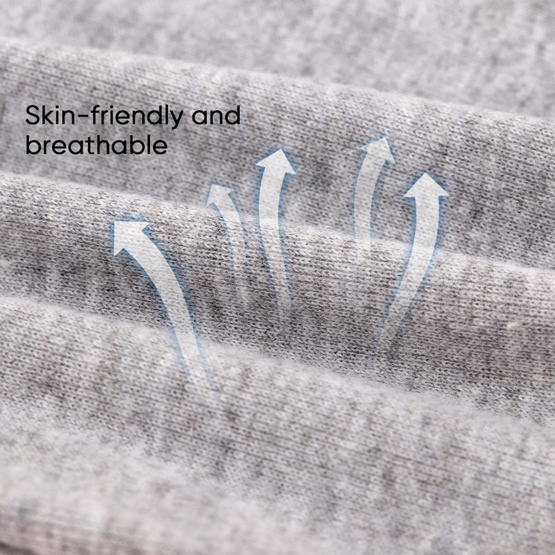 AQOKKA 4 Pcs Newborn Baby Bear Ear Hats and Mittens