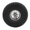 4PCS 1.9in Wheel Tires with 10 Holes Hub Uneven Gravel