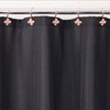 Rose Gold Shower Curtain Hooks: Pink Rust Proof Metal Shower