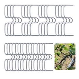 eupdd 32 Pieces Fruit Tree Branch Spreader M8+M10 M-Shaped Branch Spreader Garden Tree Branch Support Fruit Tree Branch Clips for Fruit Trees Branch Puller for Levelling Branches