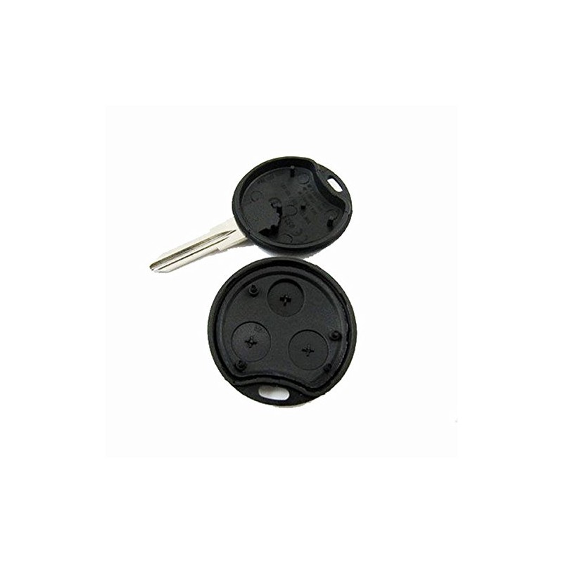 Key Shell Compatible with Smart 450 Fortwo - Replacement Cover
