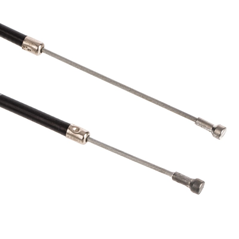 MOTOFLEX Bowdenzug-Set in Schwarz, Enduro + 75mm Überlänge - Simson