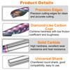 sourcing map Spiral Router Bit 1/8" Cut Dia 1/8" Shank