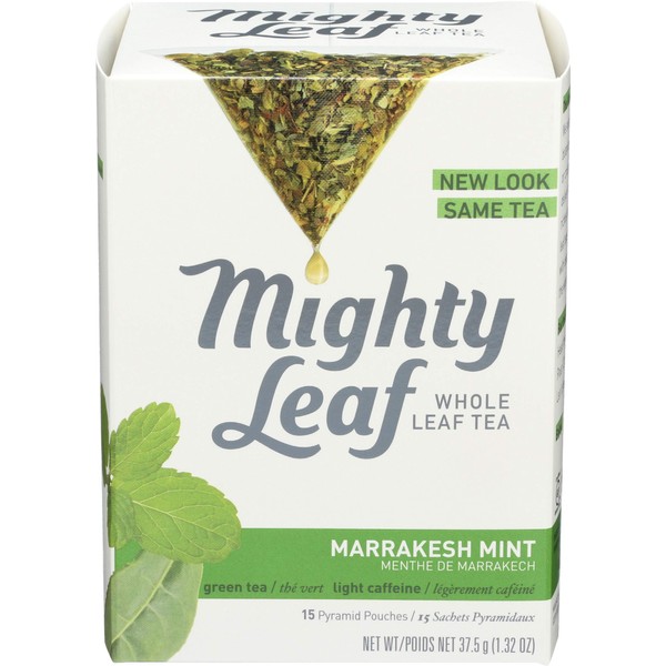 Mighty Leaf,mLt Marrakesh Mint Tea, 15 Count