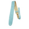 Perris Leathers Ltd.- Guitar Strap- Soft Suede- Teal- Adjustable - For Acoustic/Electric/Bass Guitars(P25S-209)
