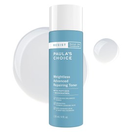 Paula's Choice Zero Gravity Advanced Repair Face Toner Facial with Niacinamide and Hyaluronic Acid Improve Skin Moisture Regular Combination Oily Fragrance Free 4 oz / 폴라의 선택 무중력 고급 리페어 페이스 토너 니아신아마이드 및 히알루론산이 함유된 페이셜 피부 개선 수분 보충 일반 조합 지성 무향 4온스