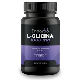 L-Glicina 60 Cápsulas | Aminoácido para Relajación, Descanso y Sistema Nervioso | Apoyo para Bienestar Mental y Recuperación | Equilibrio del Sueño | Suplemento sin Aditivos