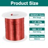 MECCANIXITY 36 AWG Magnet Wire, 36 Gauge Enameled Copper Wire,