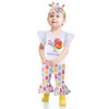 DAKEIK Toddler Girl Easter Outfit 5T-6T Girls Easter Outfit Happy