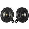 JDMSPEED New Two Black Super Loud Electric Blast Tone Horn