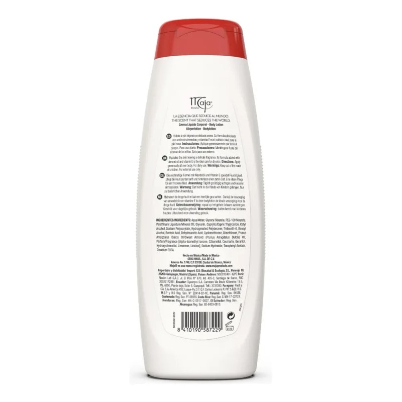 Crema Corporal Perfumada Maja Hidratación Intensiva 400ml
