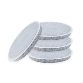 BAMBOOST Discs Water Filter Compatible with Brita Fill and Go Water Filter Bottles Carafes, Reduce Chlorine, Particles and Other Impurities, Pack of 4