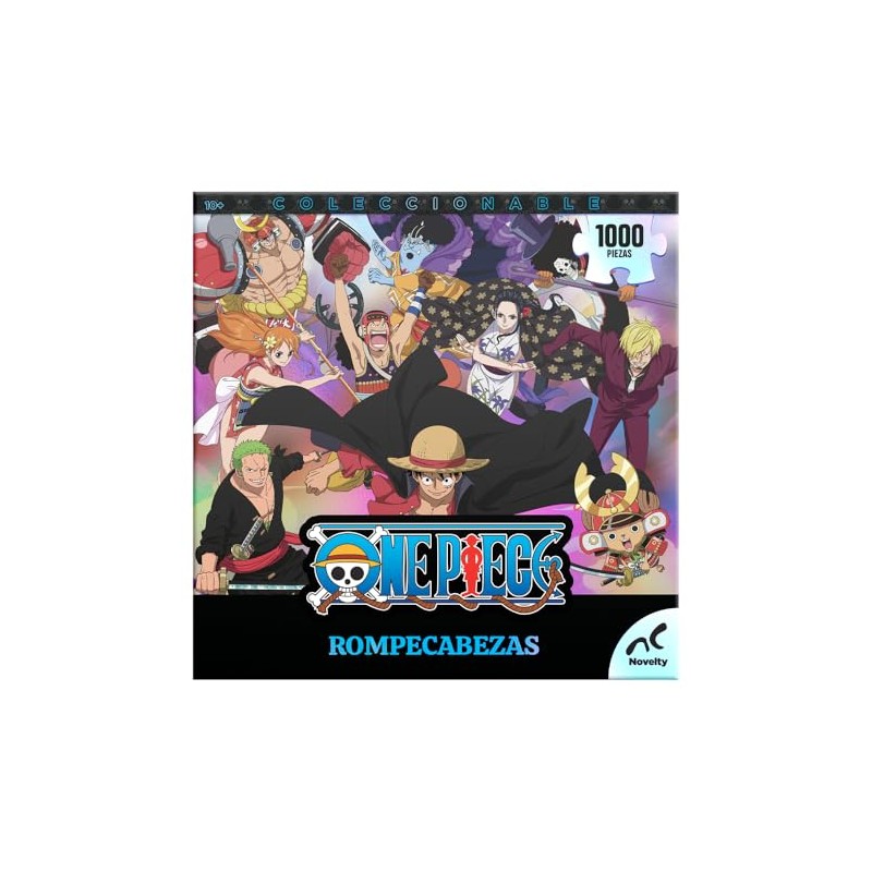 Novelty One Piece, Rompecabezas Coleccionable, 1000 Piezas, (JCA-4028)