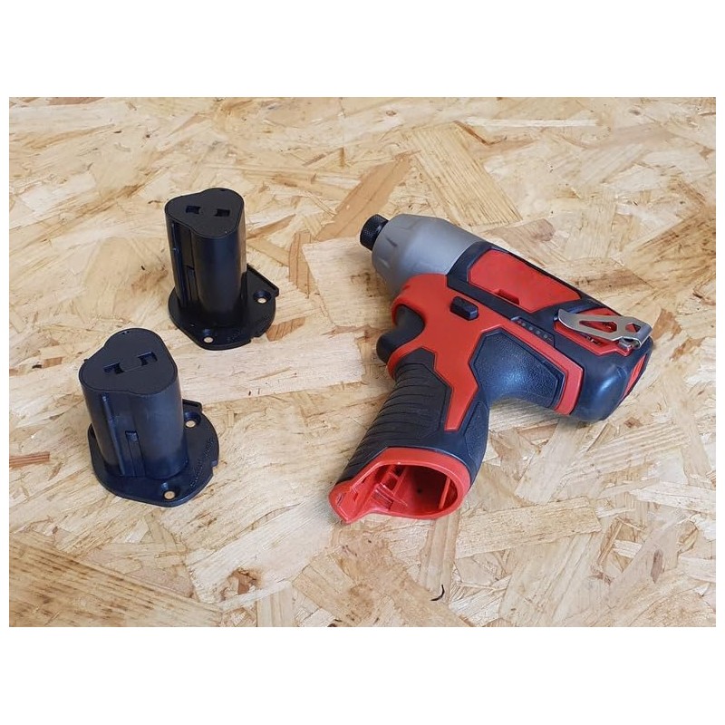 StealthMounts Tool Holder Compatible with Milwaukee M12 (6 Pack) -