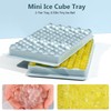 WIBIMEN Mini Ice Cube Trays, Small Tiny Round Pebble Crushed