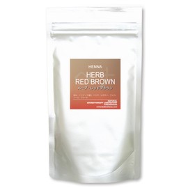 [July Flower Natural Henna] ", Herbs, and Red Brown" G