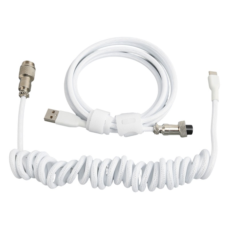 Gaming Keyboard Cable Nylon Type C to USB Double Sleeved
