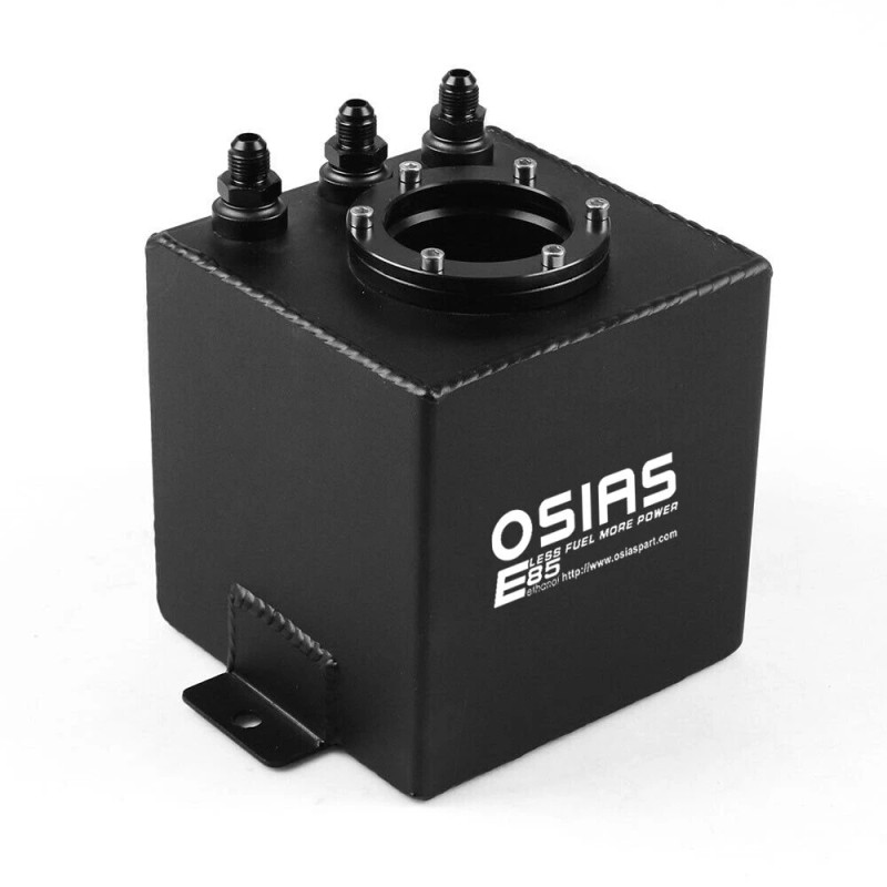 OSIAS 044 External Fuel Pump + 2L Black Aluminum High