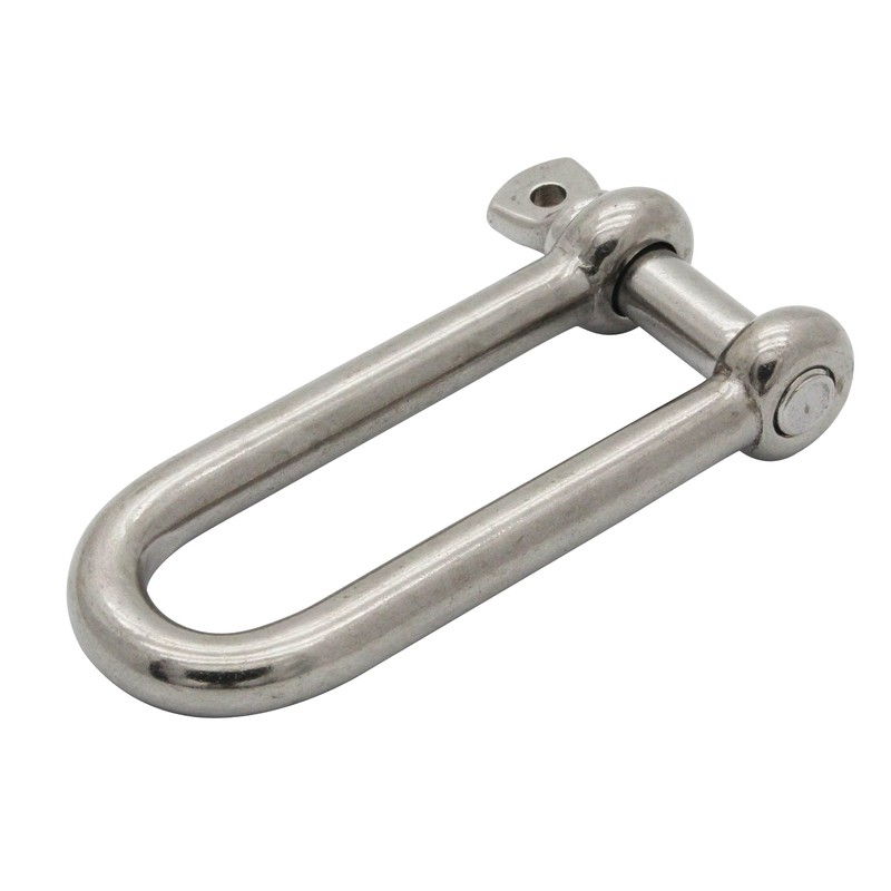 Extreme Max 3006.8204.2 BoatTector Stainless Steel Long D Shackle -